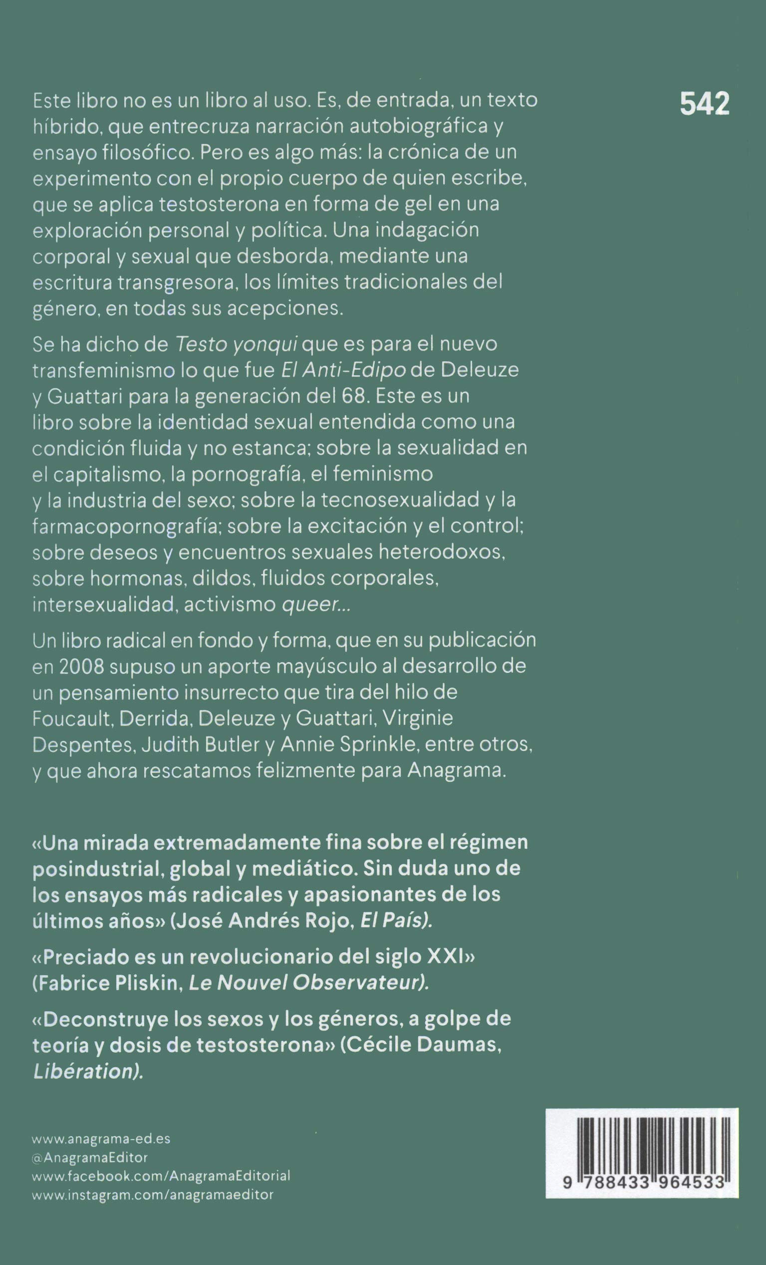 Testo yonqui: 542 (Argumentos)