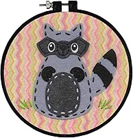 Vista 5 de Dimensions Little Red Fox - Kit de apliques de fieltro para manualidades, de gran