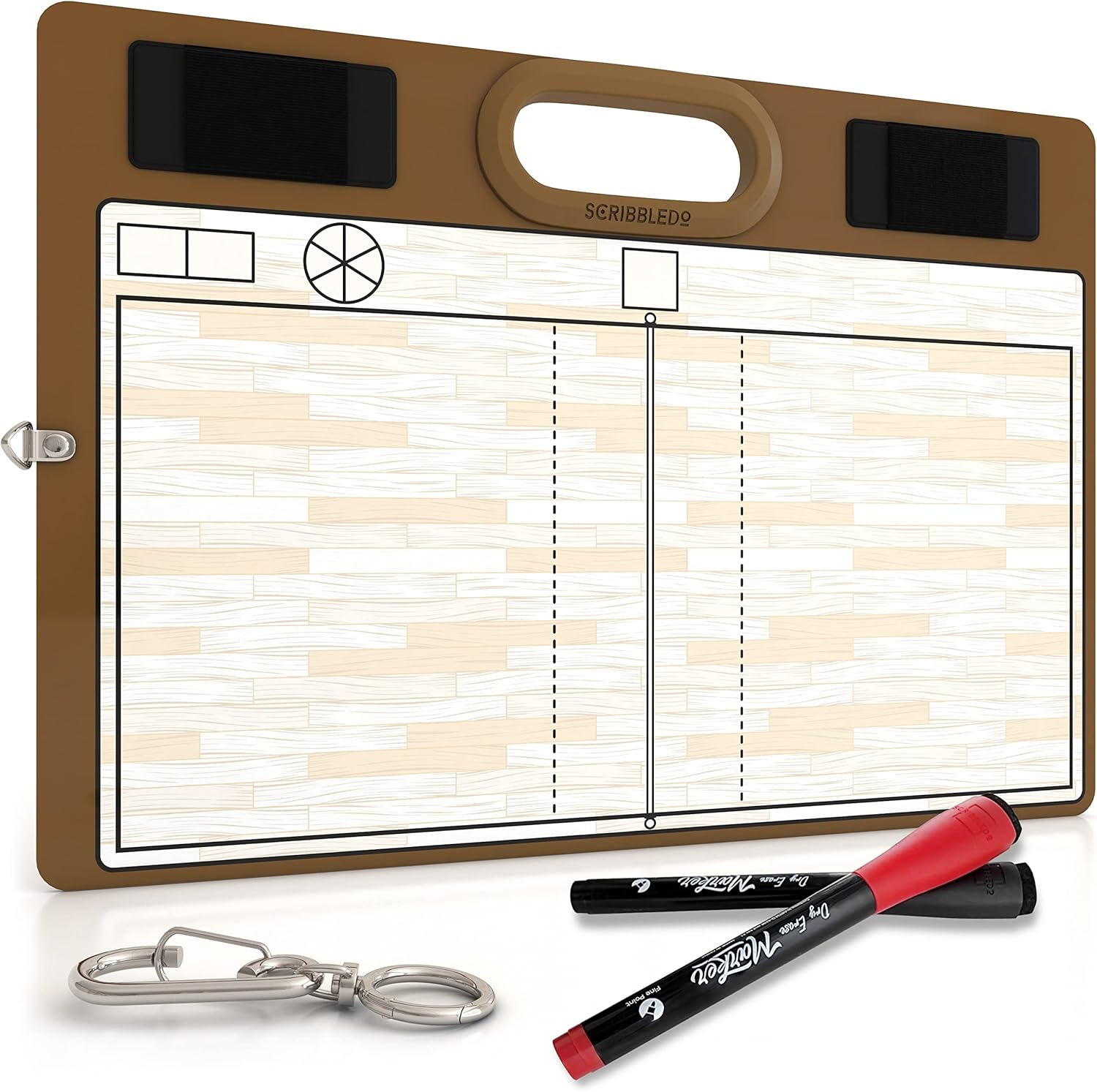 Volleyball Dry Erase Board for Coaches 15x10.5 Inch