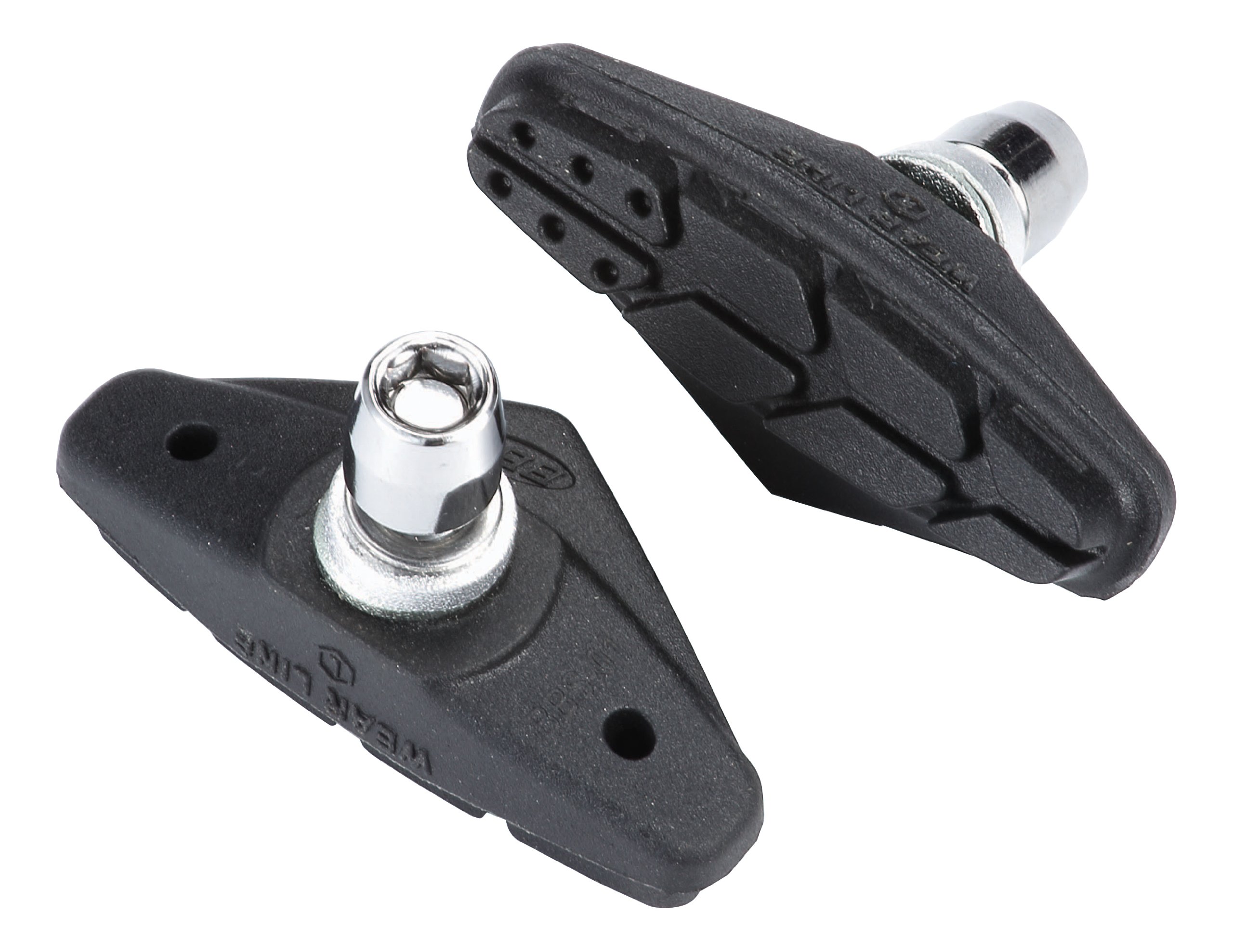 BBB Roadstop Deluxe Bbs-01da 2.905.730.111 Brake Blocks for Racing Cycle Black Set of 4