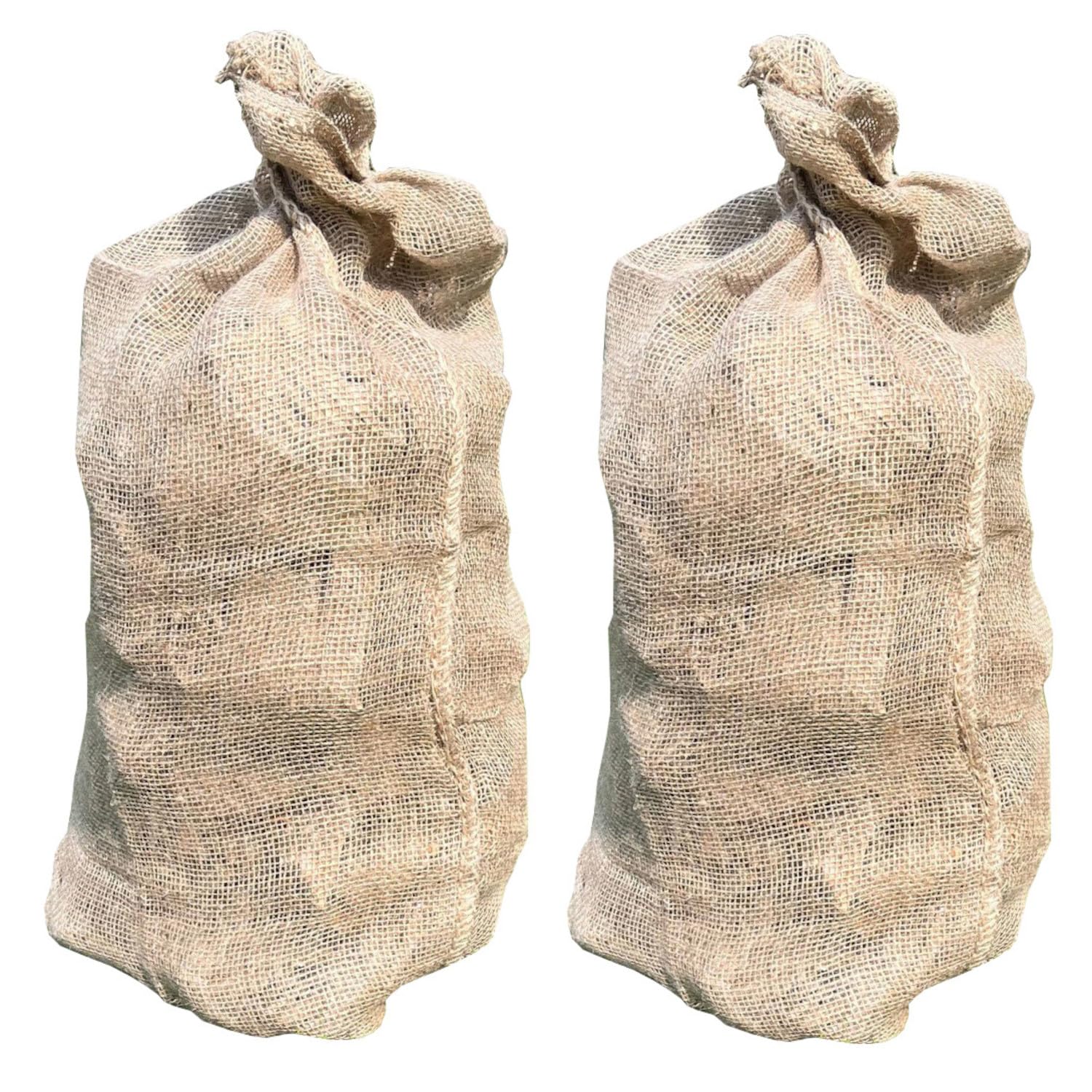 Selections Natural Large Hessian Jute Potato Storage And Veg Sack (80Cm X 55Cm) - Pack Of 2
