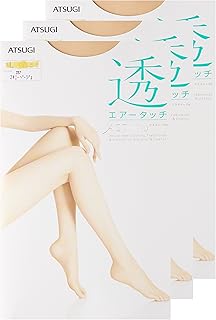 (アツギ)ATSUGI ストッキング ASTIGU(アスティーグ) 【透】 エアータッチ ストッキング 〈3足組〉