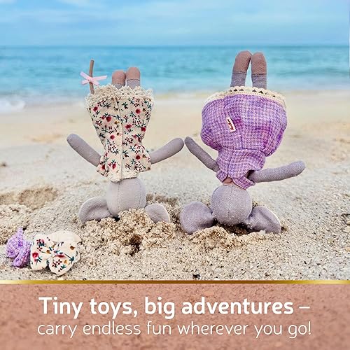 Miniatura 7 de LEVLOVS Ratones de Navidad en casa de pan de jengibre, ratón en una caja, juguete regalo de registro de bebé (ratones de Navidad)