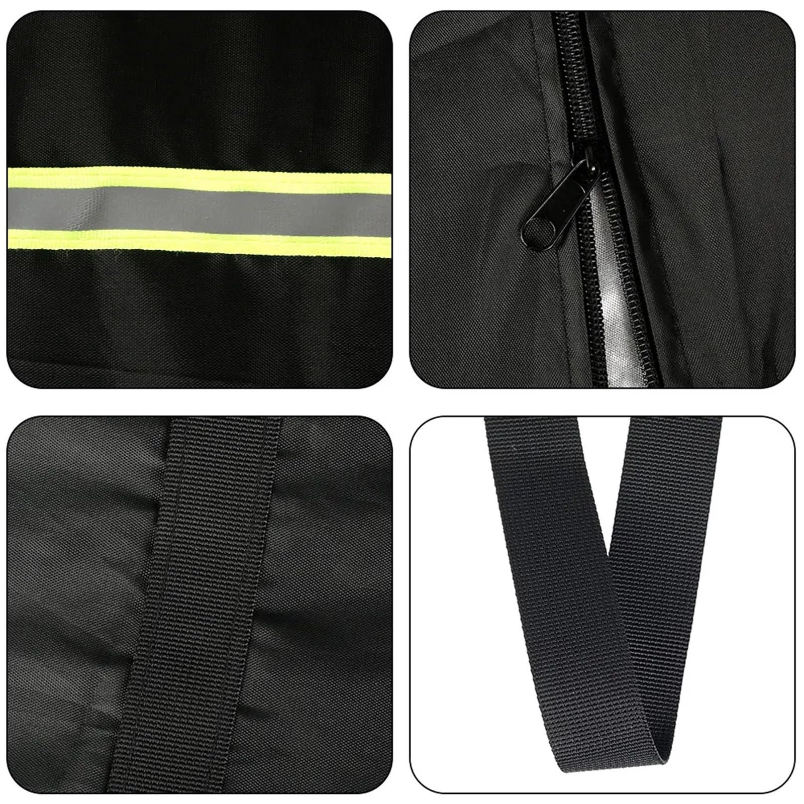 Borsa per Cuscini da Esterno Borsa portaoggetti for Cuscini da Giardino, Impermeabile, in Tessuto Oxford 210D Resistente, for Albero di Natale(210D 173x76x51)