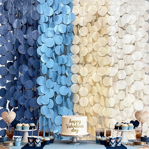 Miniatura 38 de Decoración para fiestas: telón de fondo amarillo degradado y papel de seda para cumpleaños, baby shower y más