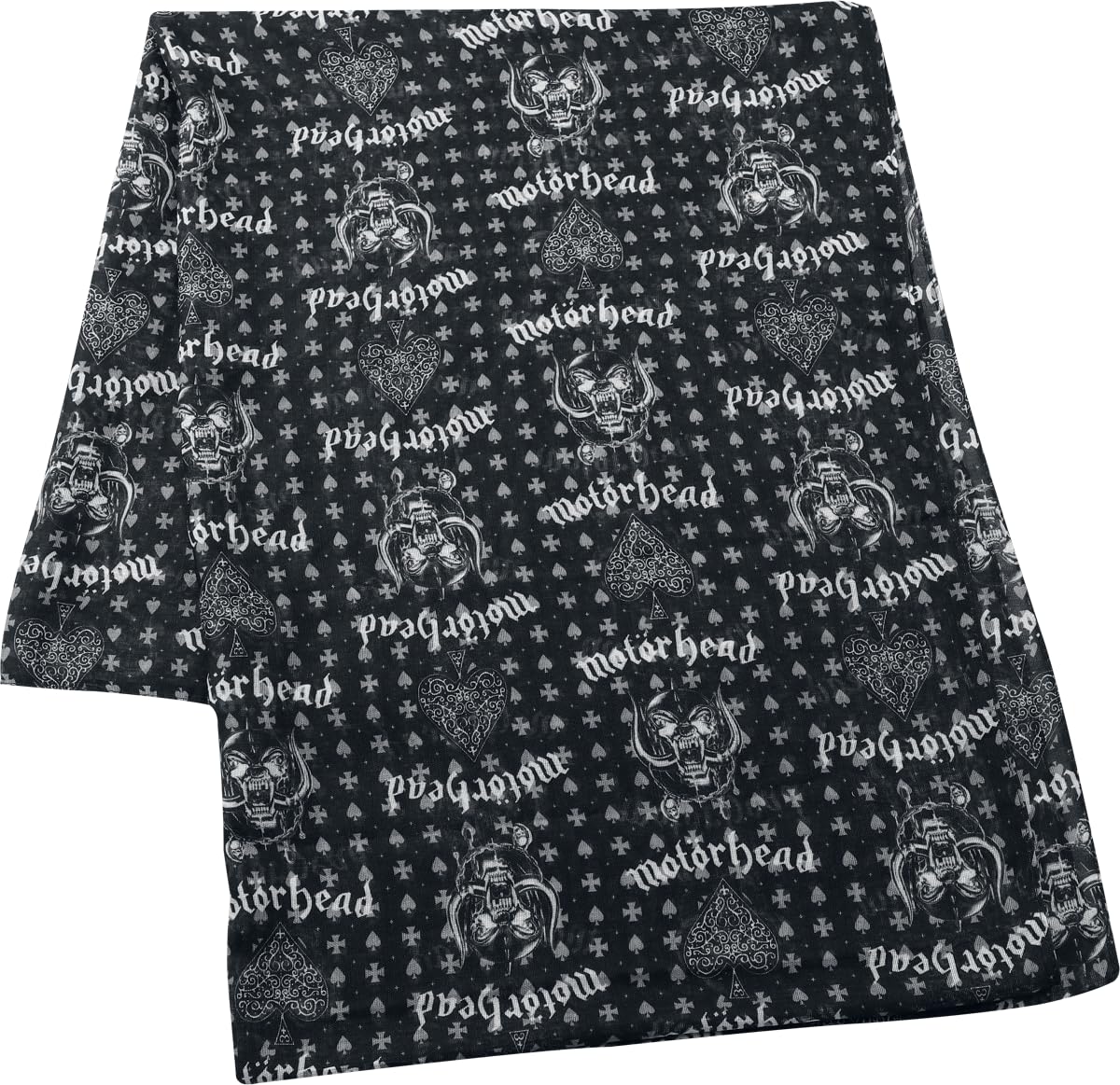 Motörhead Logo Unisex Pañuelo Negro