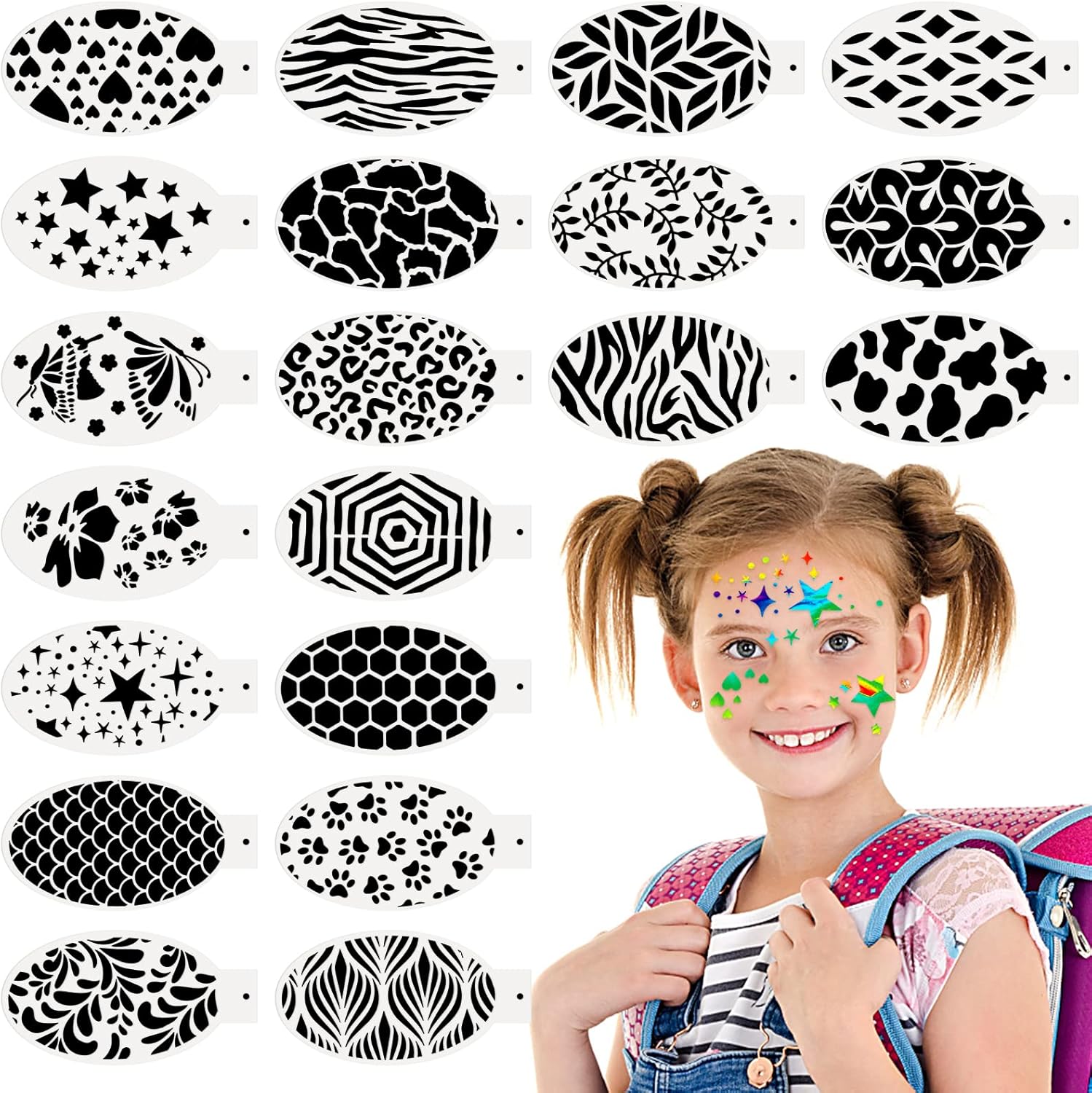 Free Printable Face Painting Stencils For Kids