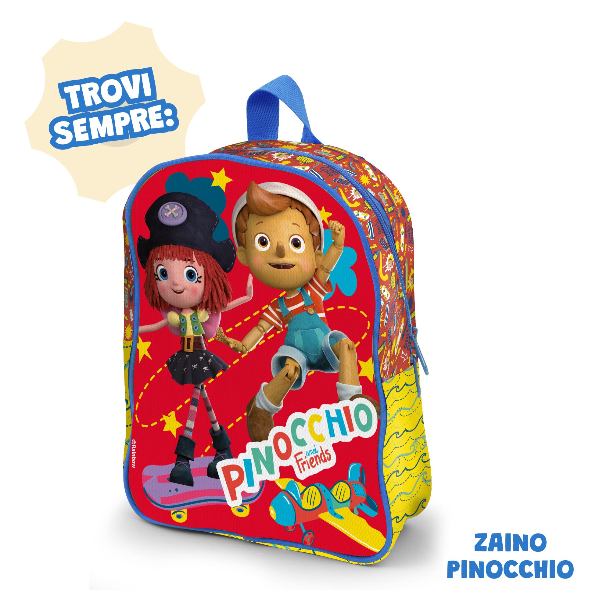 Giochi Preziosi Socken 2023 - Die Original und Bunte Socke der Befana mit Überraschung von Pinocchio '23 and Friends, für Kinder ab 3 Jahren, C1000000