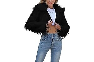 Chic Faux Fur Black Jacket: Unparalleled Warmth and Style