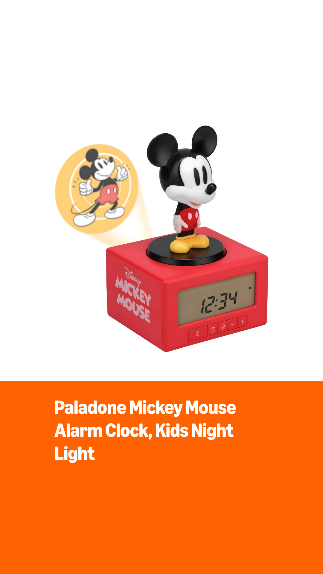 Amazon.com: Paladone Disney Mickey Mouse Sleep Training Alarm
