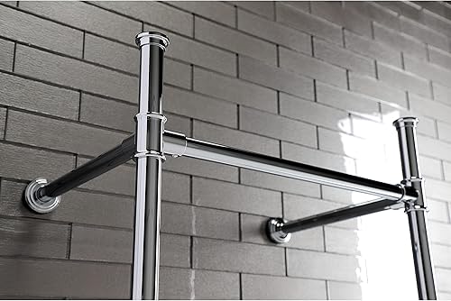 Miniatura 2 de Kingston Brass VPB33081 Imperial - Patas para fregadero (acero inoxidable, cromo pulido)