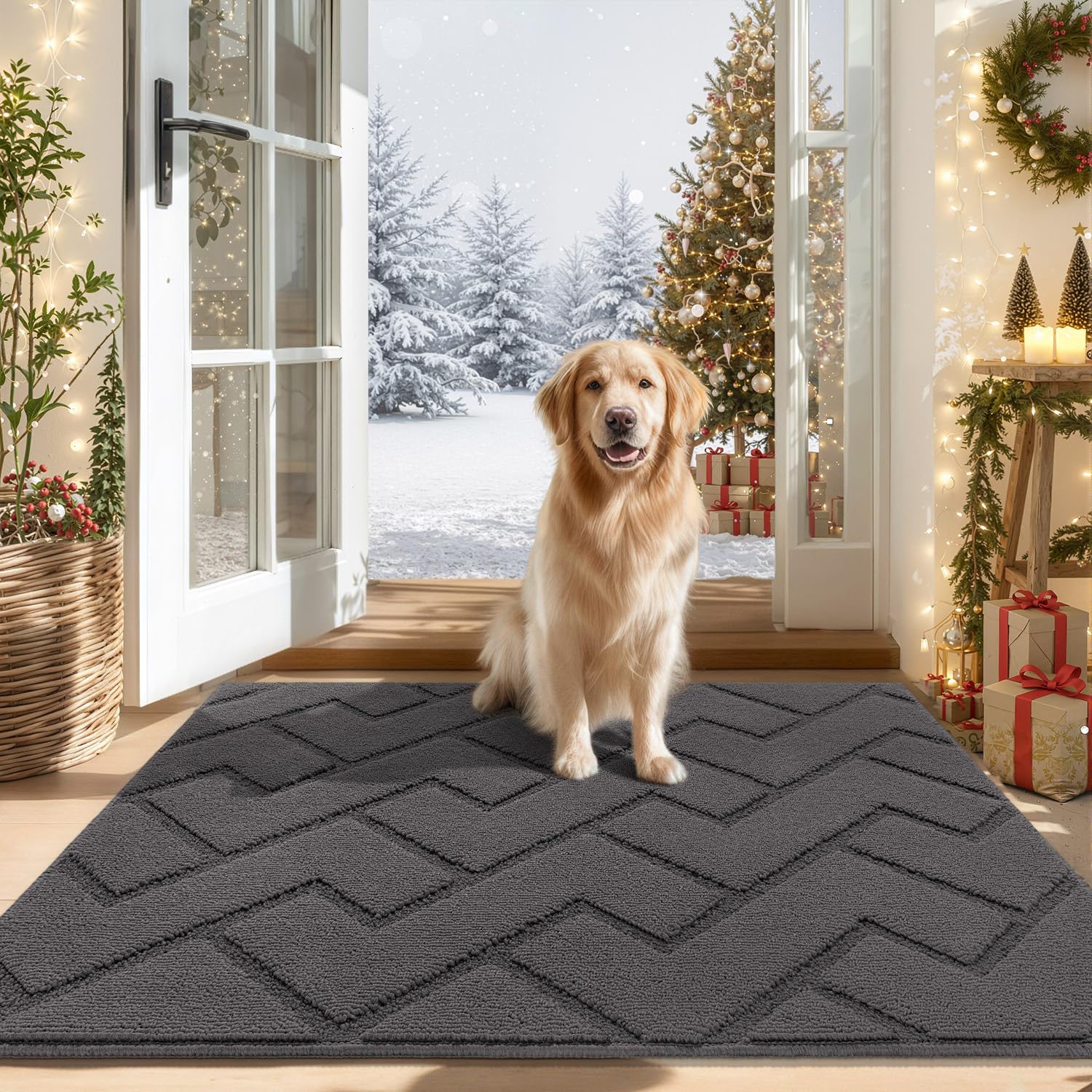 Amazon.com: hicorfe Indoor Door Mat,Non Slip Door Mats,32