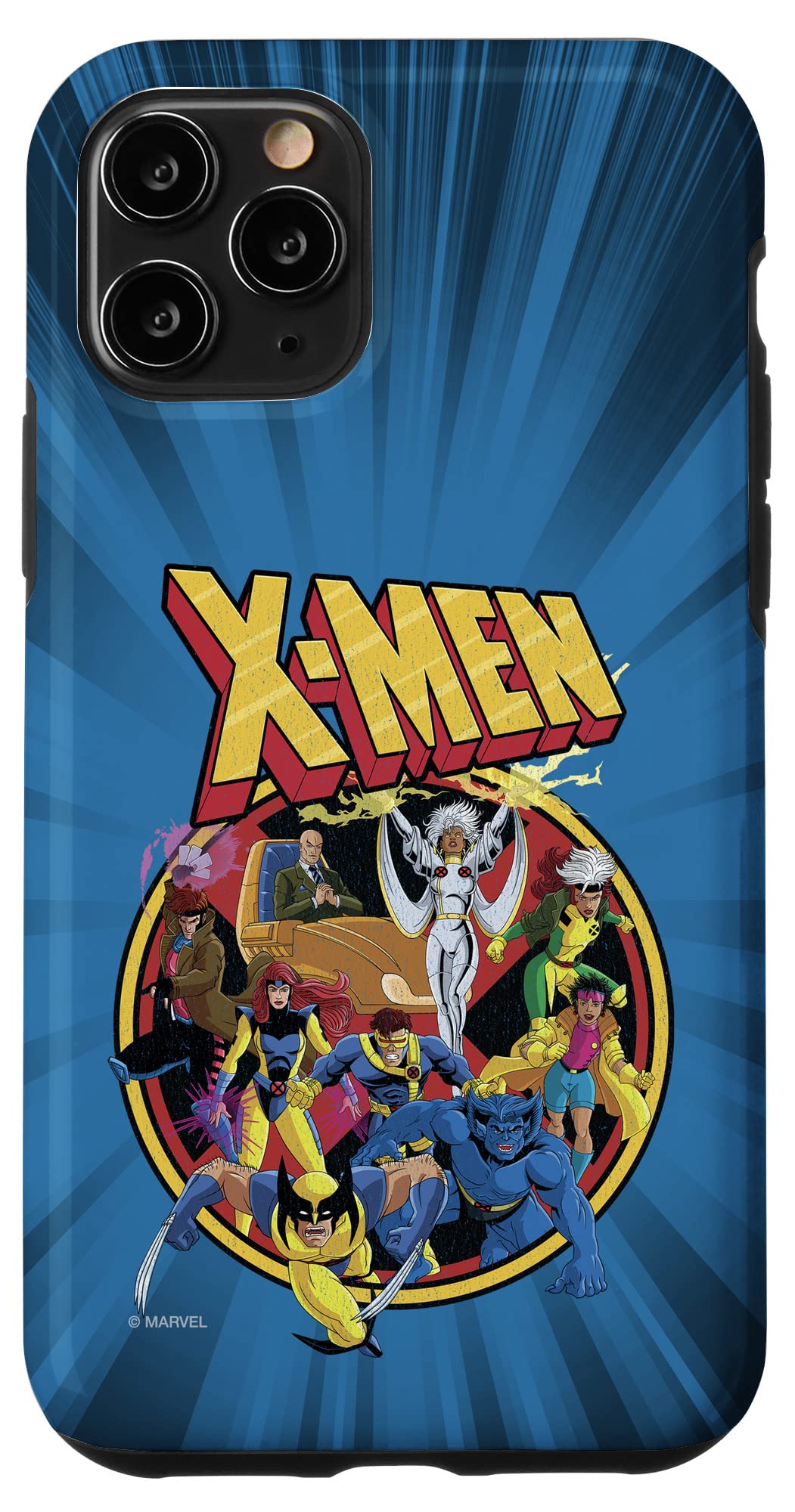 Custodia per iPhone 11 Pro Marvel X-Men - Serie animata retrò anni '90