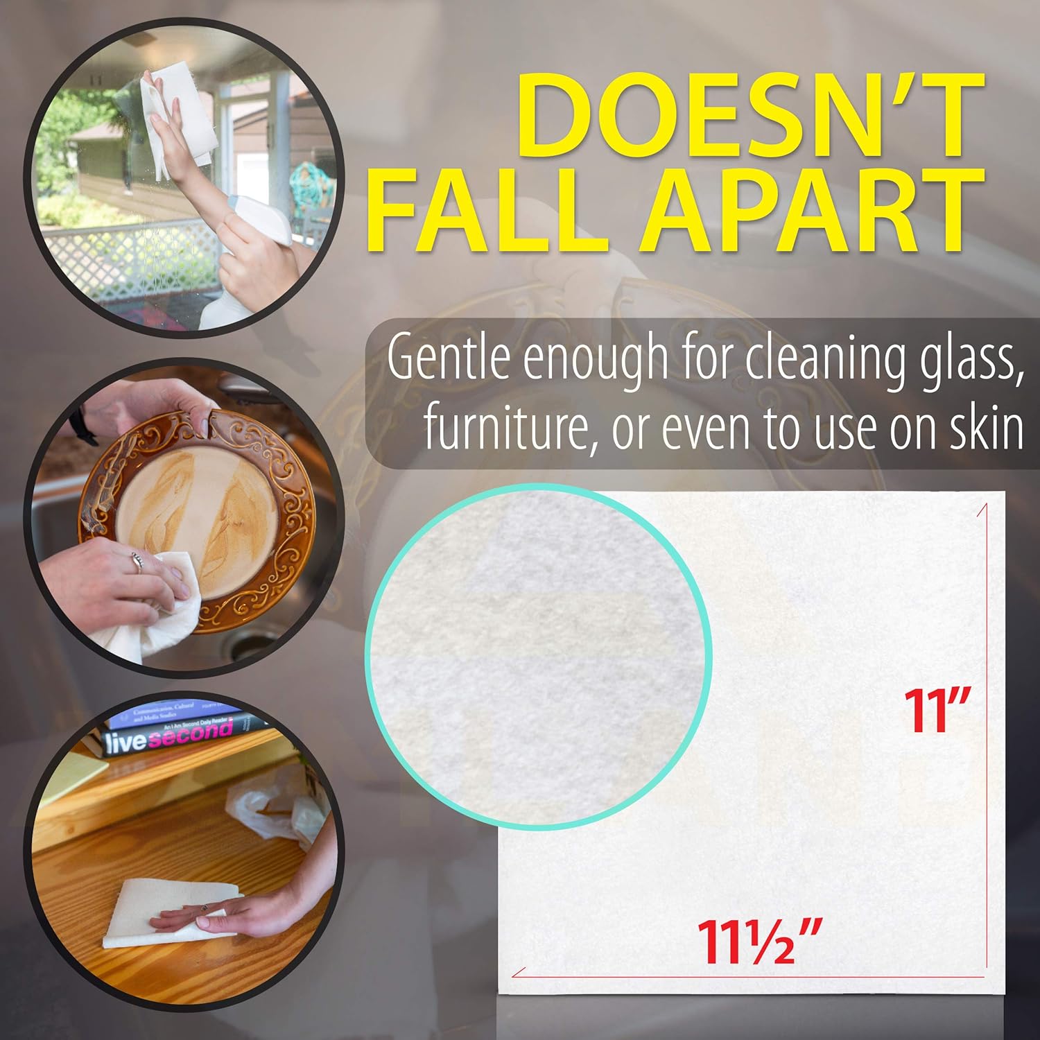 Up To 60% OFF Enviro Safe Home Bamboo Paper Towels - Reusable Paper Towels Washable - Kitchen Paper Towel Alternative - Eco Friendly, Lint-Free, Zero Waste, Biodegradable Roll (2 Pack) Black Friday Clearance Enviro Safe Home Bamboo Paper Towels - Reusable Paper Towels Washable - Kitchen Paper Towel Alternative - Eco Friendly, Lint-Free, Zero Waste, Biodegradable Roll (2 Pack)