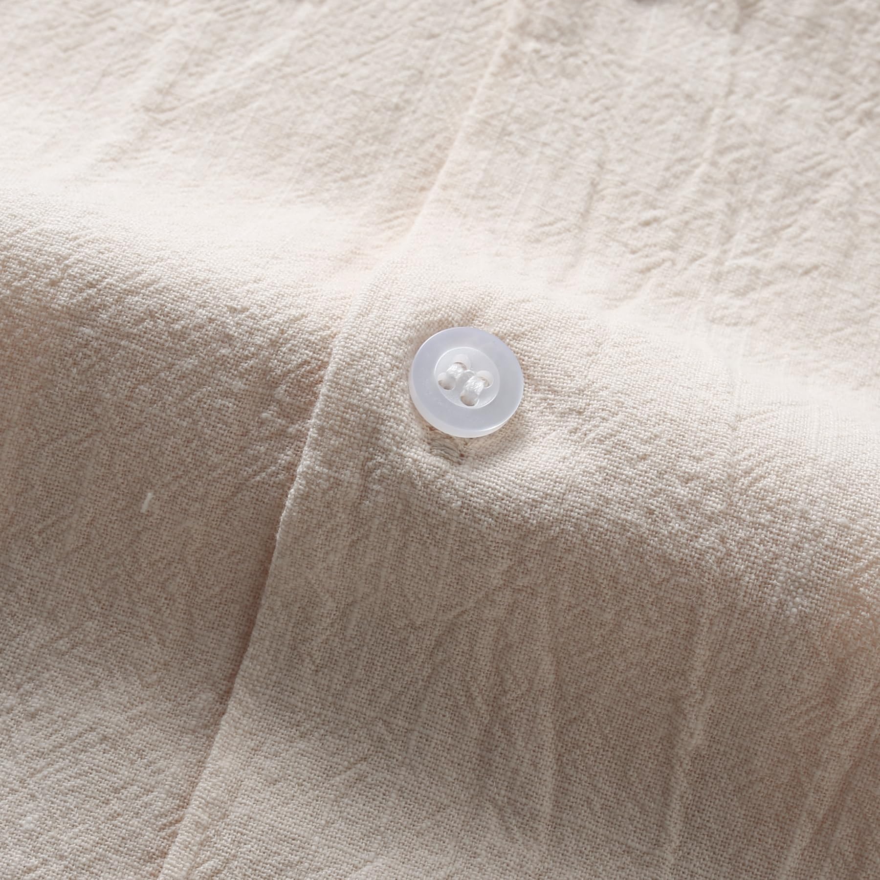Allthemen Chemise à Manches Courtes Hommes Casual Couleur Uni Shirt Boutonnes Classique Revers Tops Plage Ete