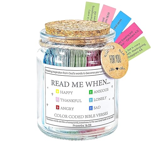 Bible Verse Jar for Daily Encouragement – Read Me When
