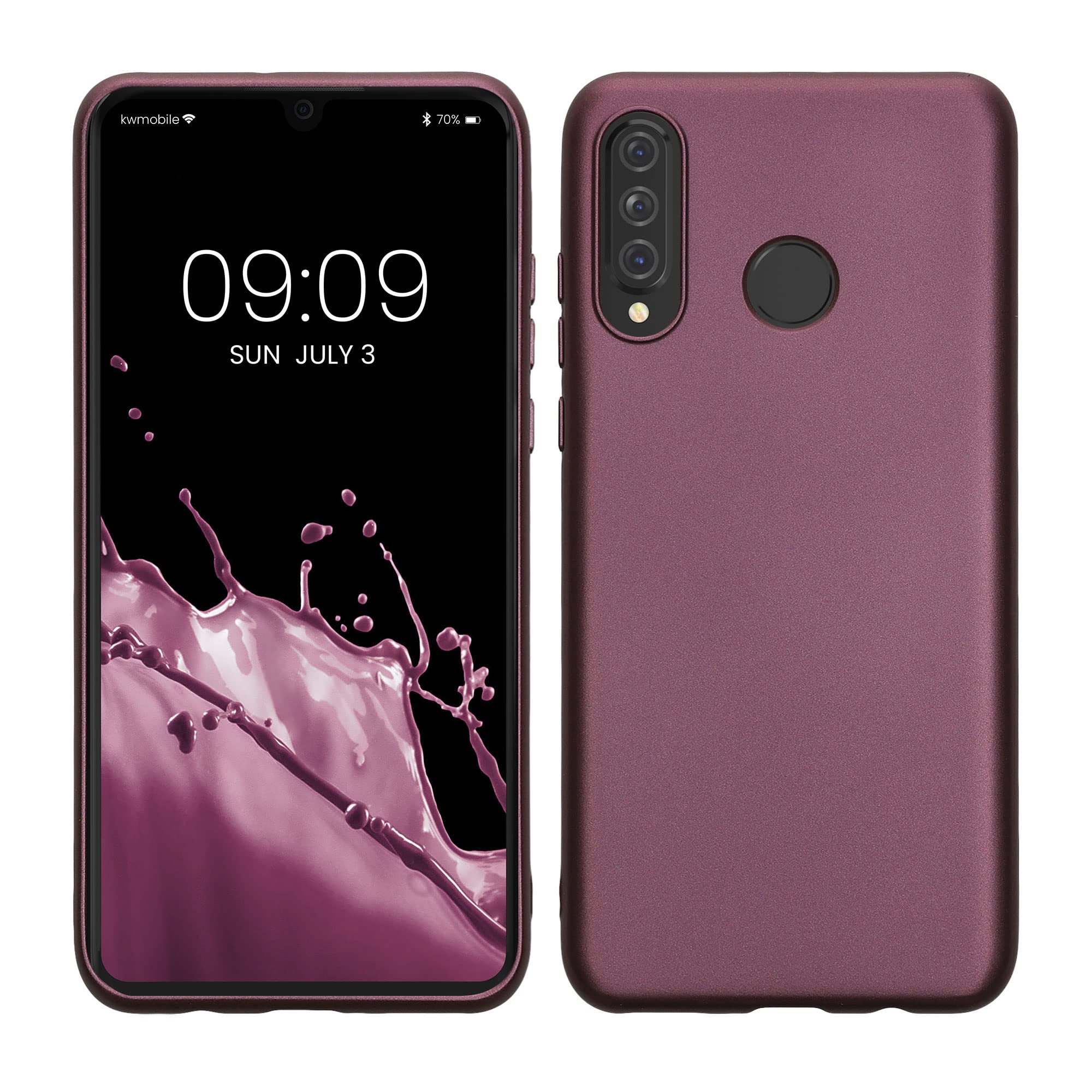 Coque Souple TPU Pour Huawei P30 Lite / P30 Lite New Edition - Design Coconut Swirl - Protection Anti-chocs