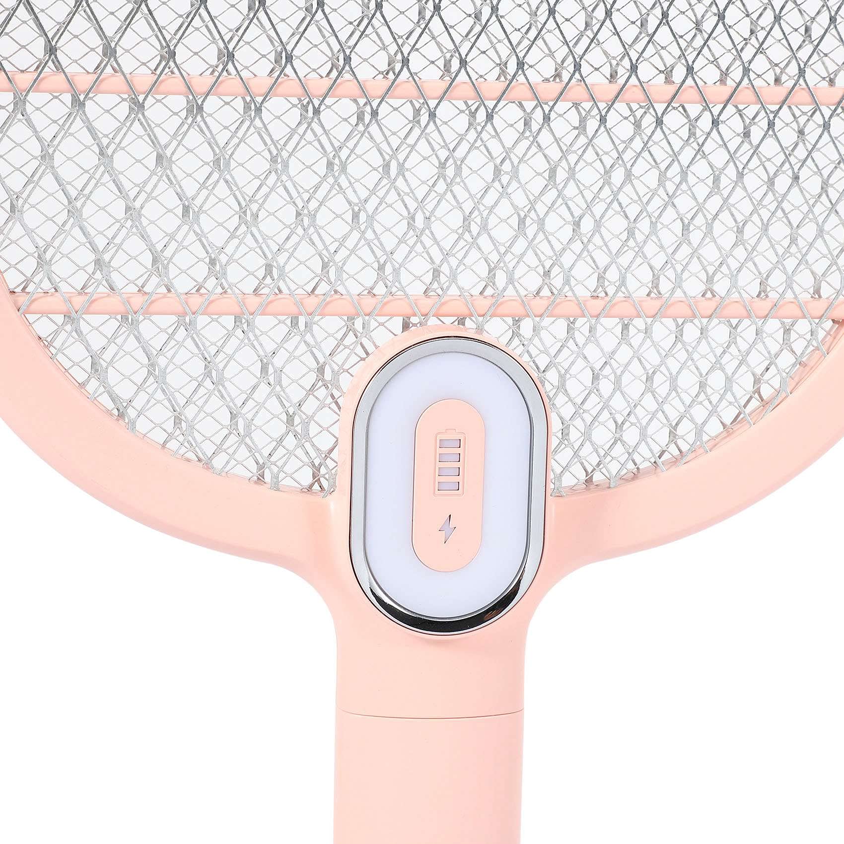 Deger di Mosca Racchetta Tenuto in Mano Ricaricabile della Zanzara USB con Luce del LED