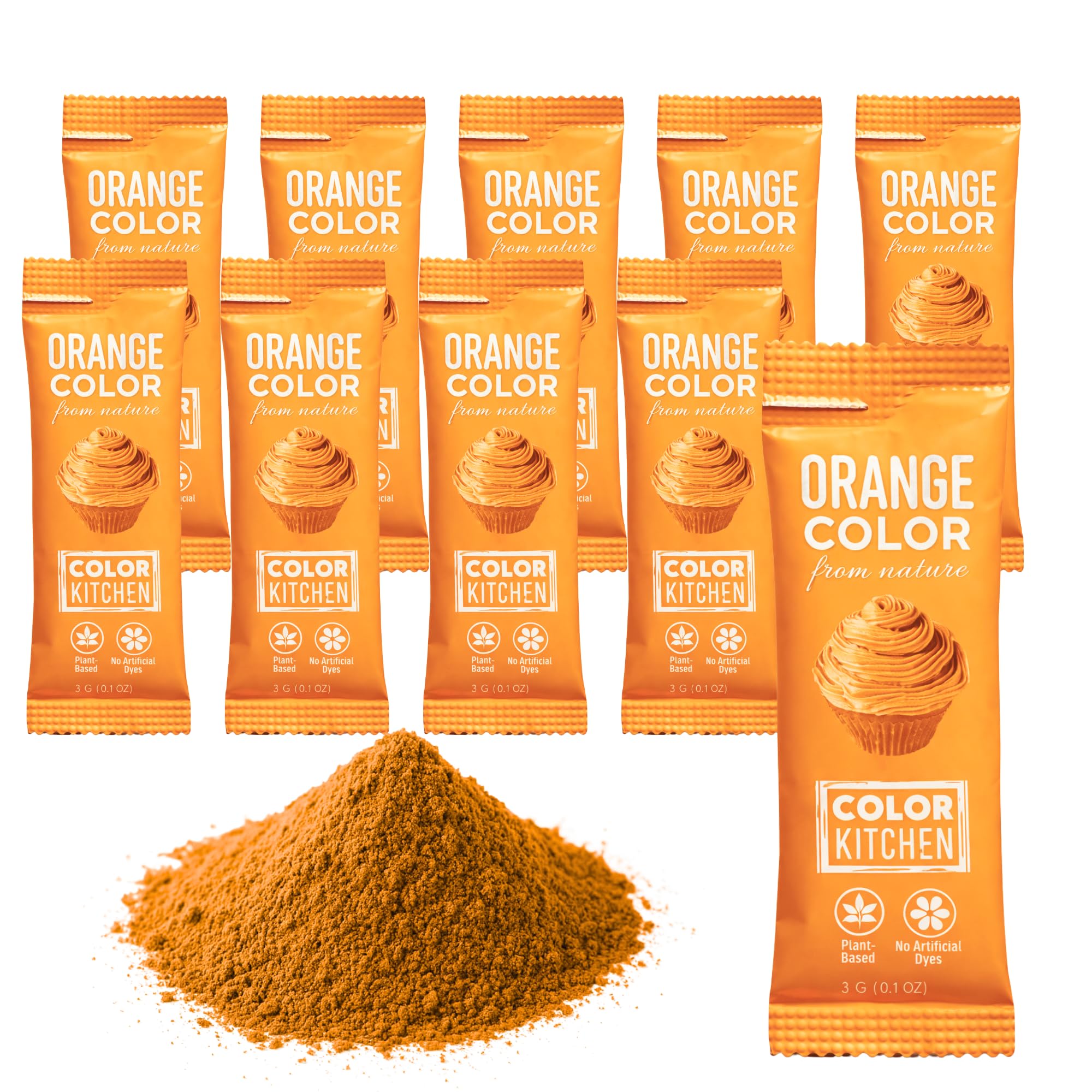 Amazon.com : ColorKitchen ORANGE Concentrated Food Coloring (10