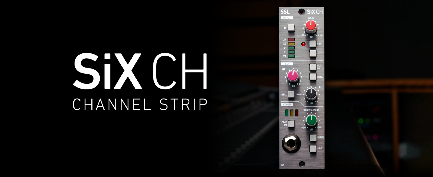 Amazon.com: Solid State Logic SiX Channel 500 Series SuperAnalogue