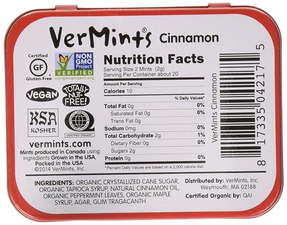 VerMints Cinnamint Breathmints - 1.41 oz