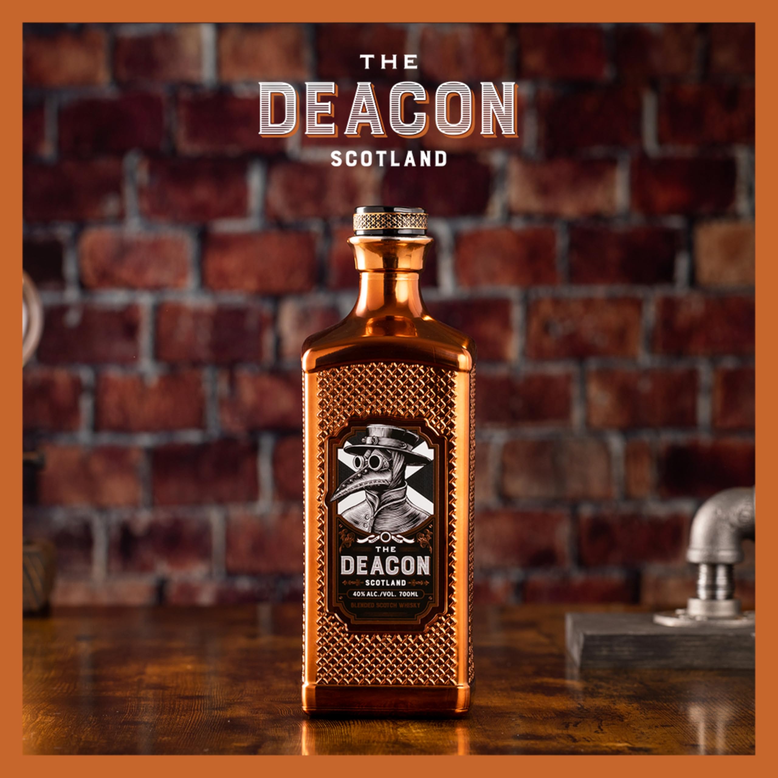 THE DEACON Whisky Ecossais Tourbé - 40%, 70cl