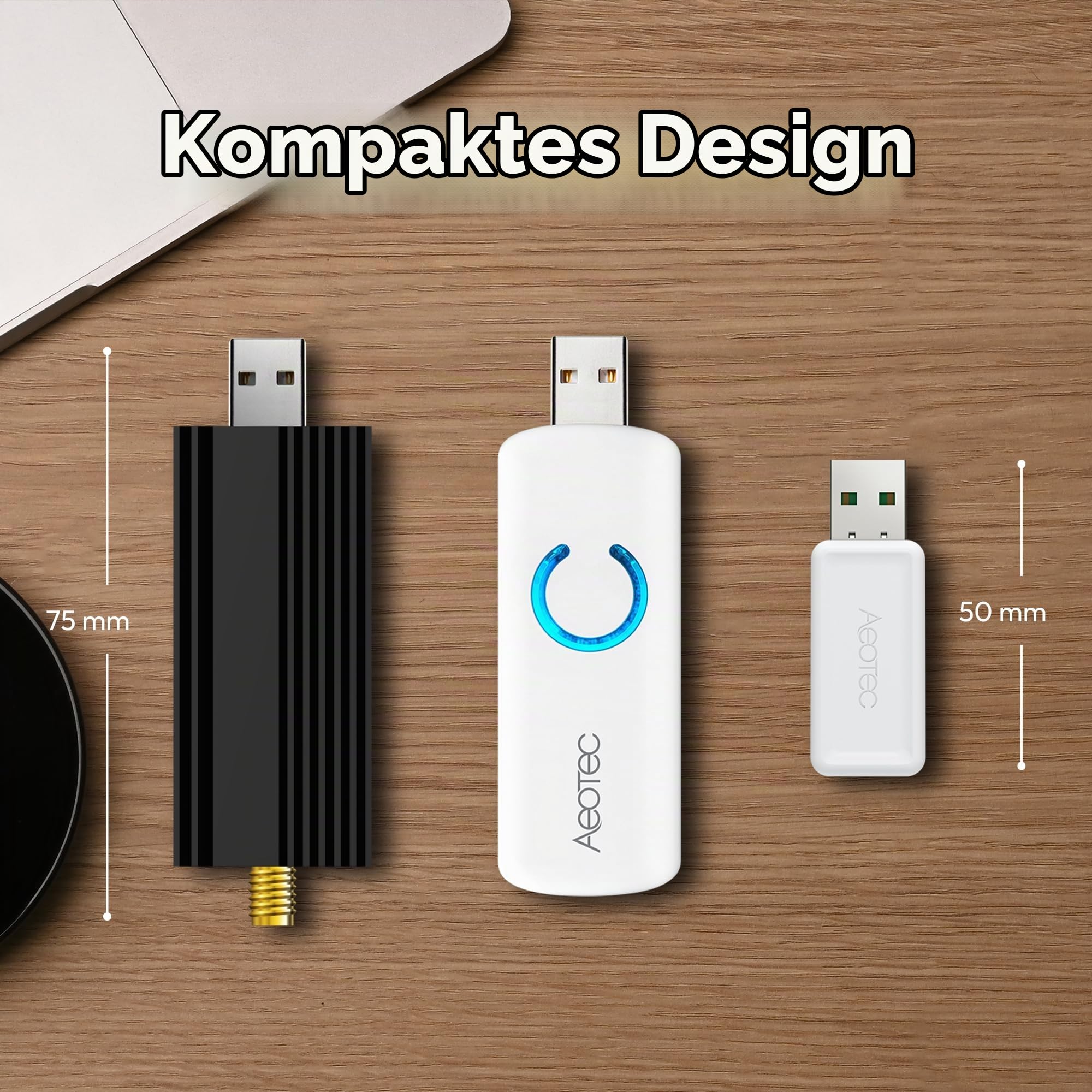 Z-Stick 10 Pro – Zigbee 3.0 und Z-Wave 800 Series USB-Adapter – funktioniert mit HomeAssistant – Zigbee2MQTT – Z-Wave Controller – große Reichweite – bis zu 1 Meile kabellose Reichweite – Cloud-frei
