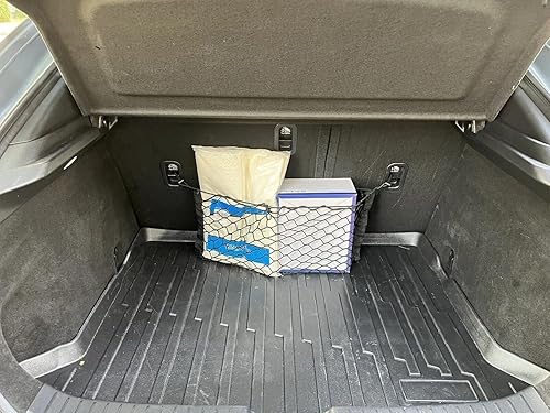 Miniatura 7 de Red de carga organizadora de asientos traseros para Mazda CX-30 2020-2025 – Red de carga estilo sobre para SUV – Organizador de maletero de coche de