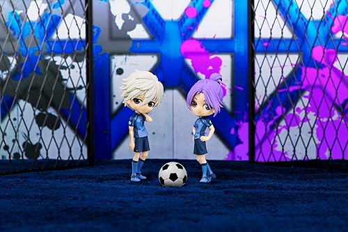 Miniatura 6 de Banpresto - Blue Lock - REO Mikage (versión B), Bandai Spirits Q posket de 5.5 pulgadas (paquete de 1)