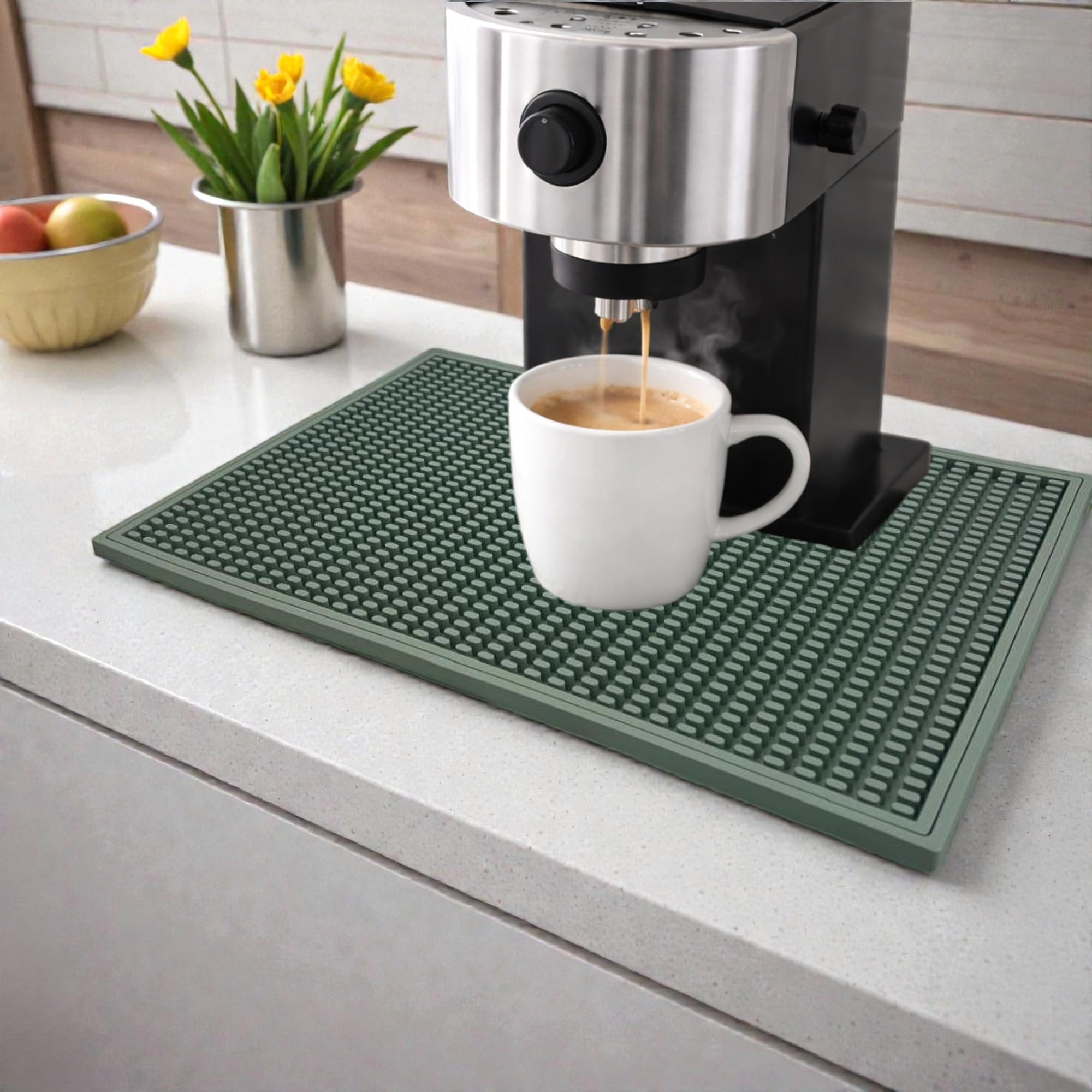 Tappeto Zerbino Gomma Antiscivolo Copri Pavimento Al Metro H120cm Spessore 3mm 100made In Italy Nero Robusto 49449693