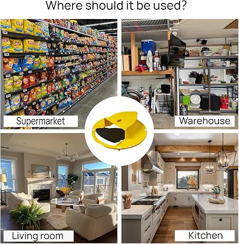 Miniatura 3 de Trampa para mouse de reinicio automático, trampas para ratones para uso en interiores, diseño abatible y deslizante para el hogar y el garaje