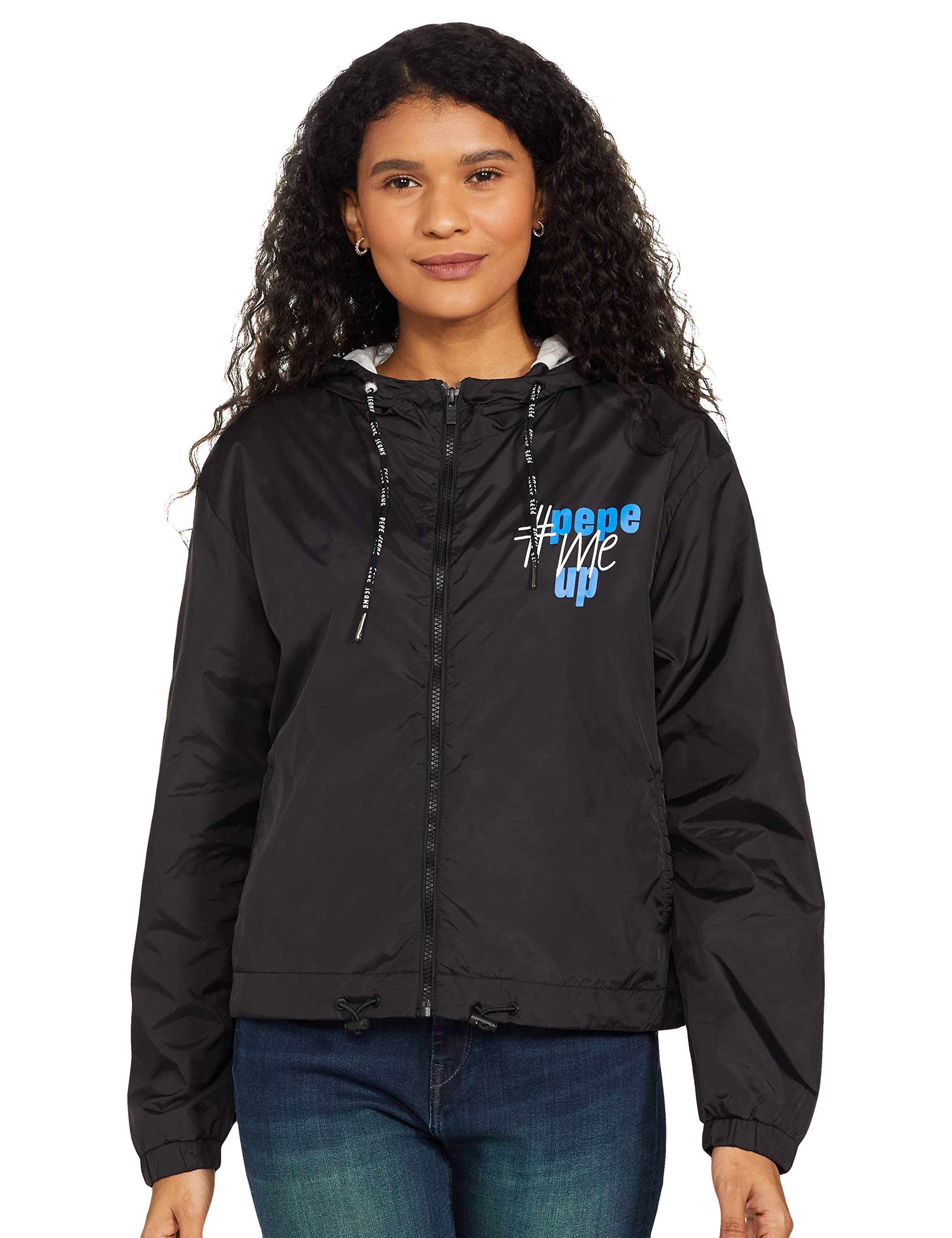 pepe jeans Cotton Blend Women's Classic Fit Standard Length Jacket-picture-16
