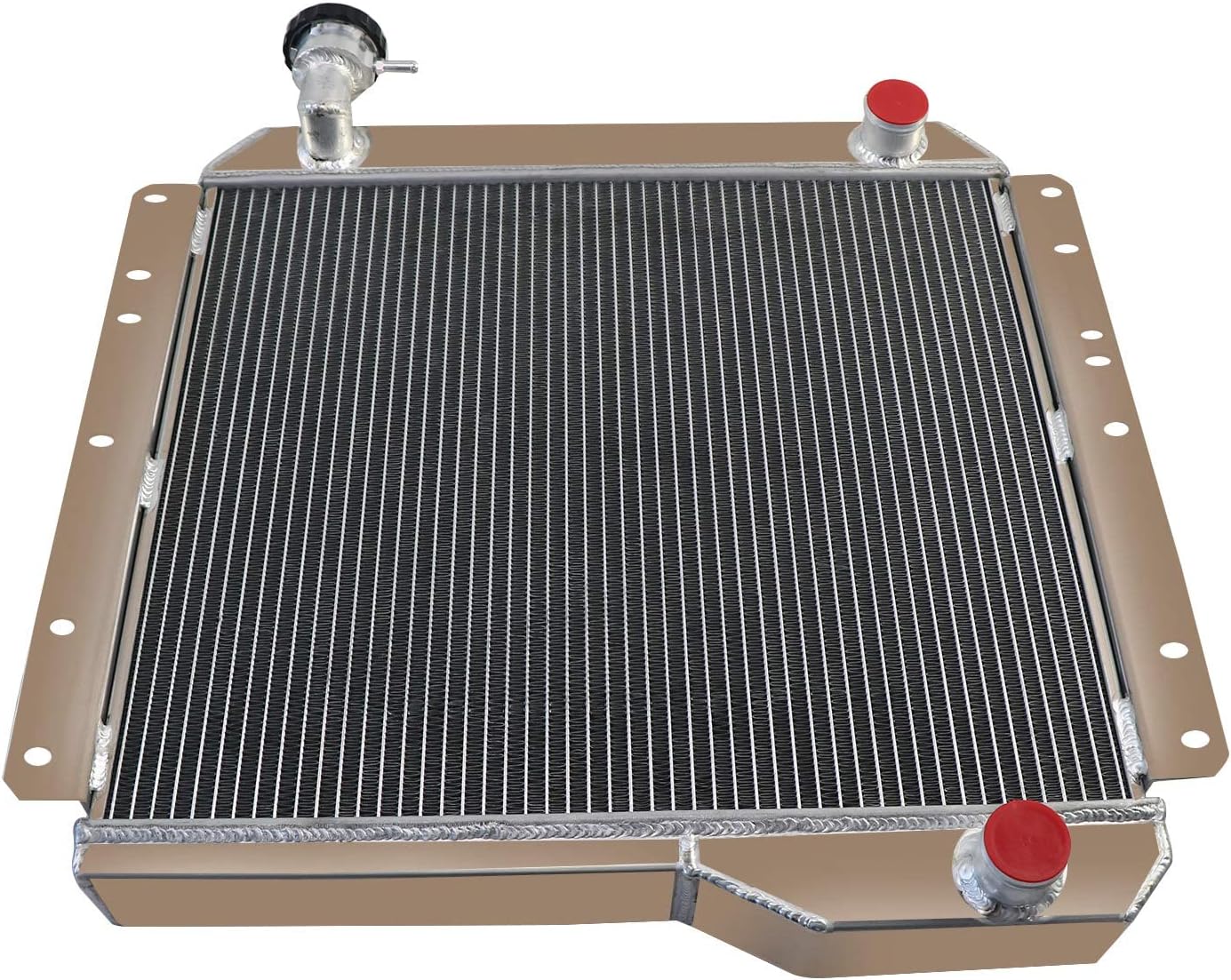 4 Row Aluminum Radiator For Toyota Land Cruiser 40 Series HJ45 HJ47 2H Diesel