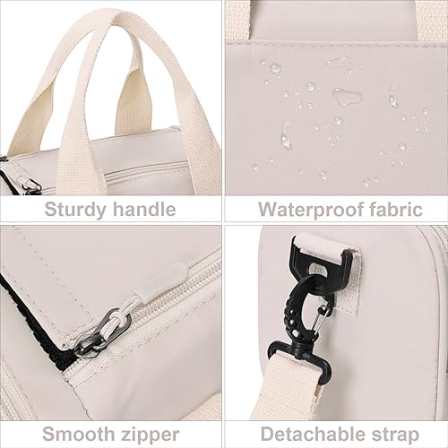 Miniatura 3 de Mini bolso cruzado pequeño para gimnasio, lindo bolso de lona pequeño, bolso deportivo estético, bolsa de gimnasio bolsa de hombro para fitness