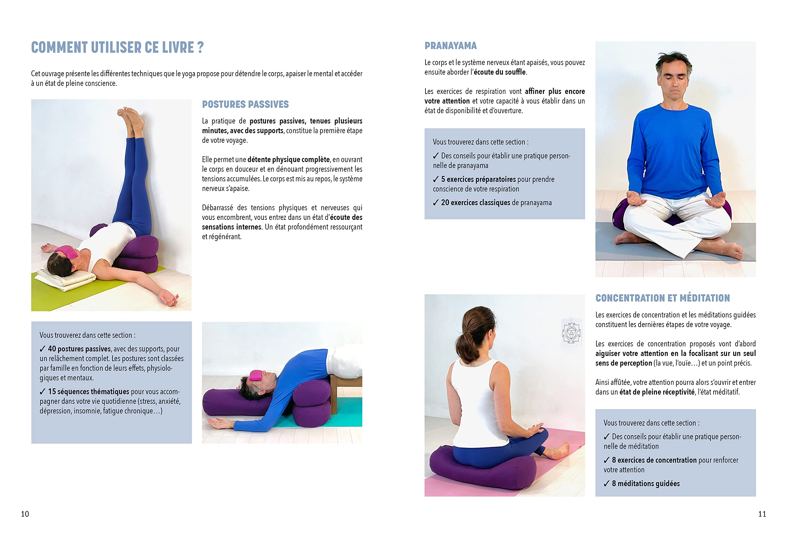 L'encyclopédie du Yoga: Postures passives, Pranayama, méditation