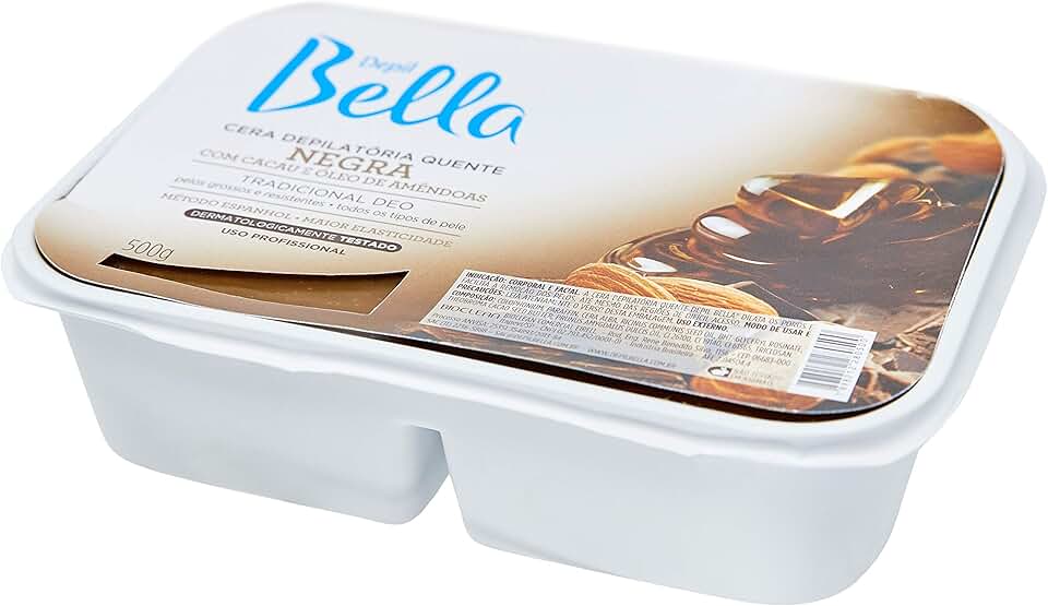 Depil Bella - Cera Depilátoria Quente Negra 500 g
