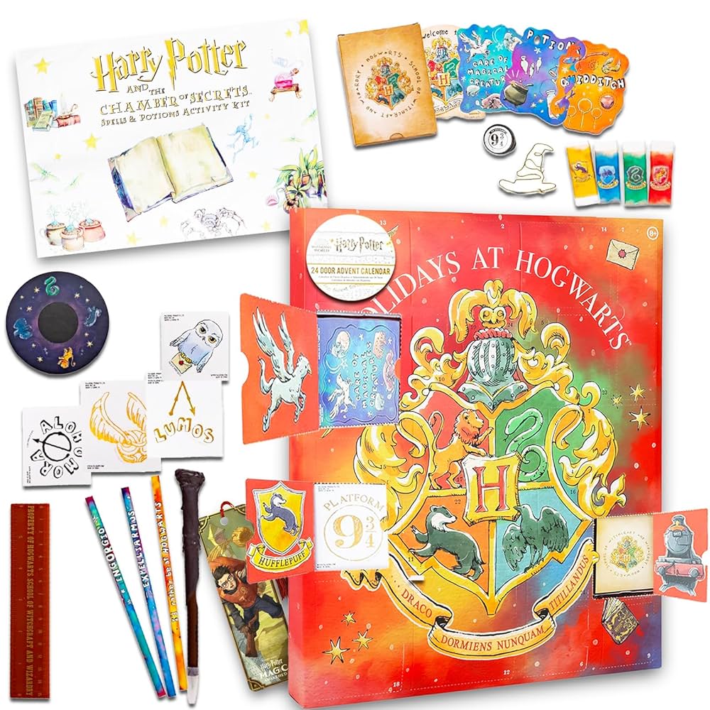 アドベントカレンダー　クリスマス　ハリーポッター　英語洋書　スカラスティック新品 アドベントカレンダー クリスマス ハリーポッター 英語洋書