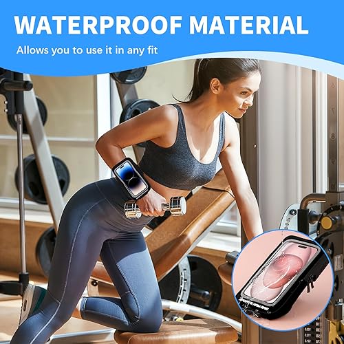 Miniatura 4 de Soporte para teléfono de muñeca, soporte para teléfono con brazo para correr con ranura para tarjeta y correa ajustable, adecuado para teléfonos de