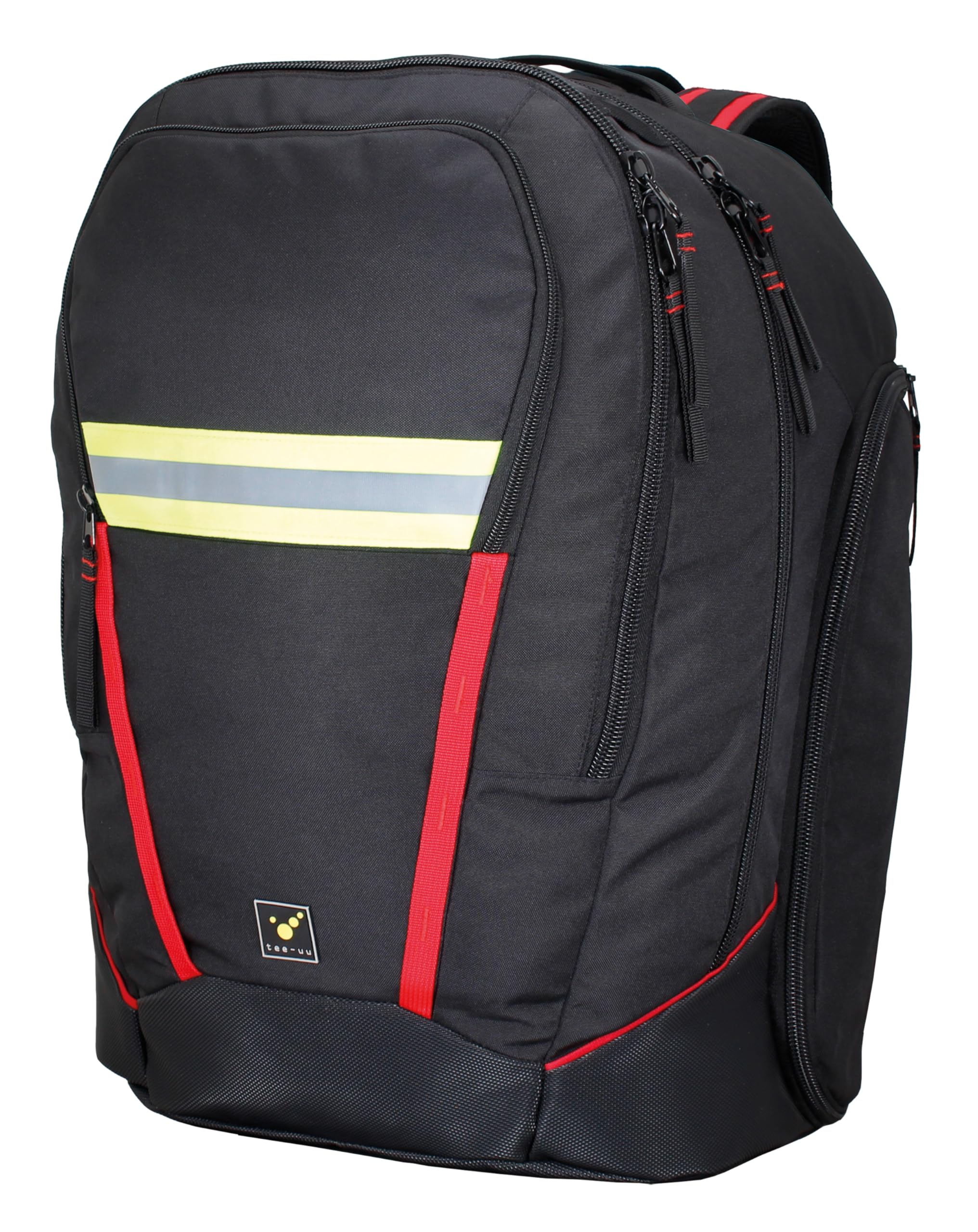 tee-uu SHIFTBAG EVO Rucksack | für die persönliche Schutzkleidung | 50 L Volumen | getrenntes Stiefelfach | abnehmbare Helmhalterung