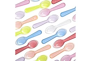 Extra Sturdy, BPA Free 500ct Plastic Tasting Spoons. Disposable Mini Tasters for...