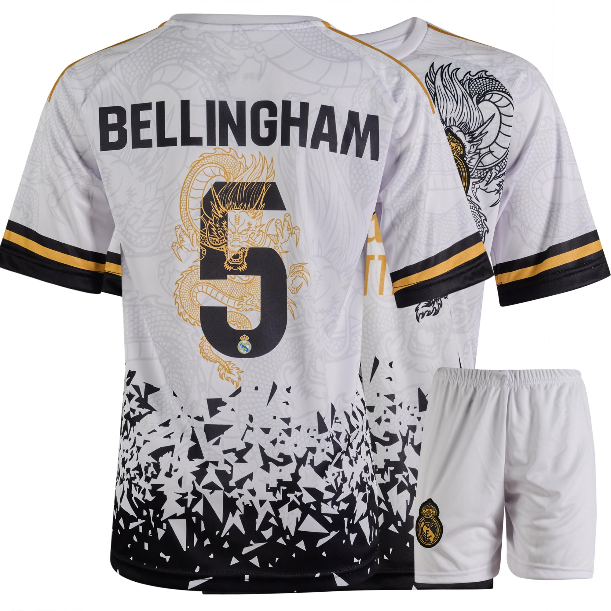 Tenue Foot Complète Enfant Maillot Real Madrid Jude Bellingham