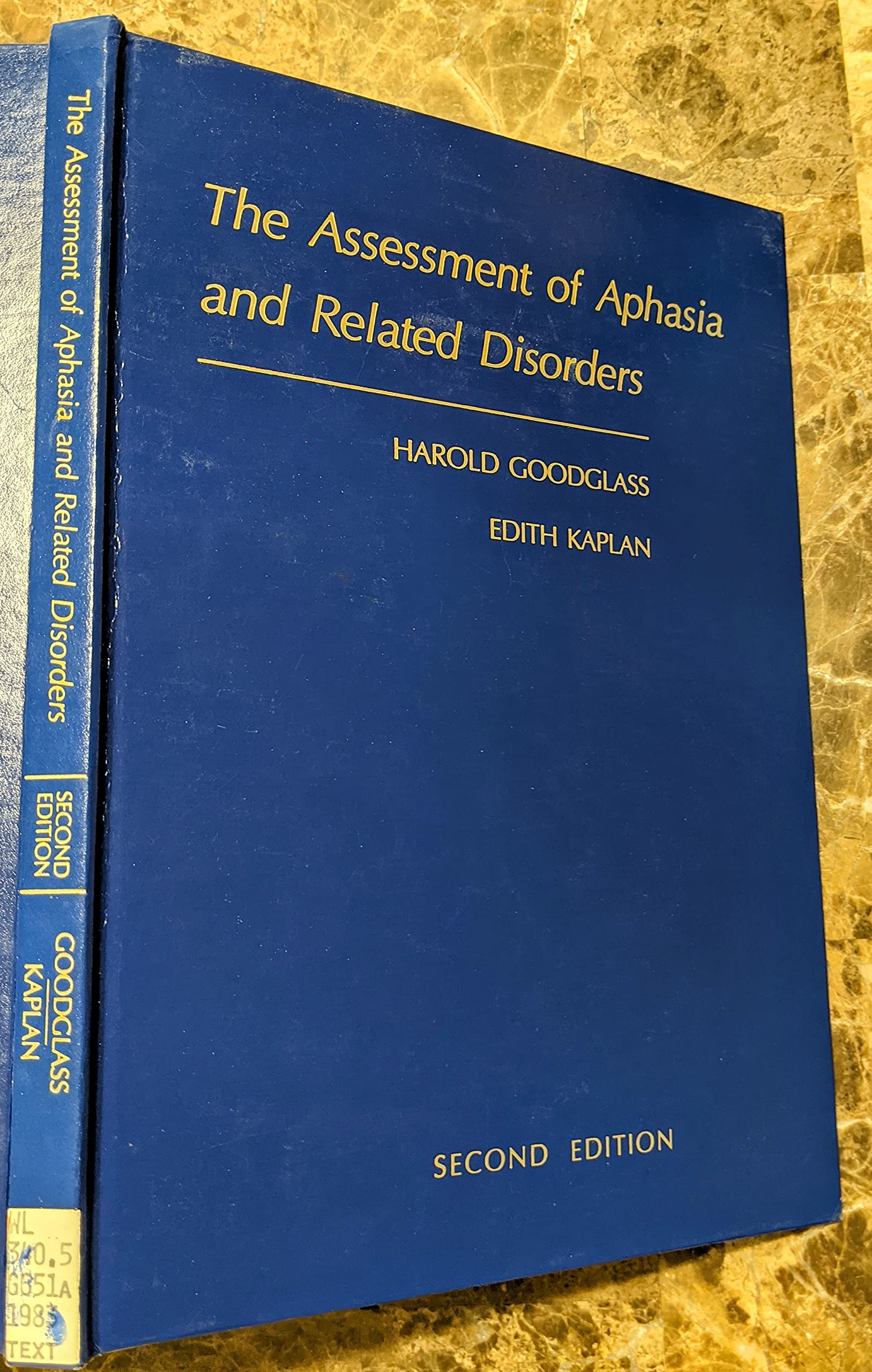 Assessment of Aphasia and Related Disorders