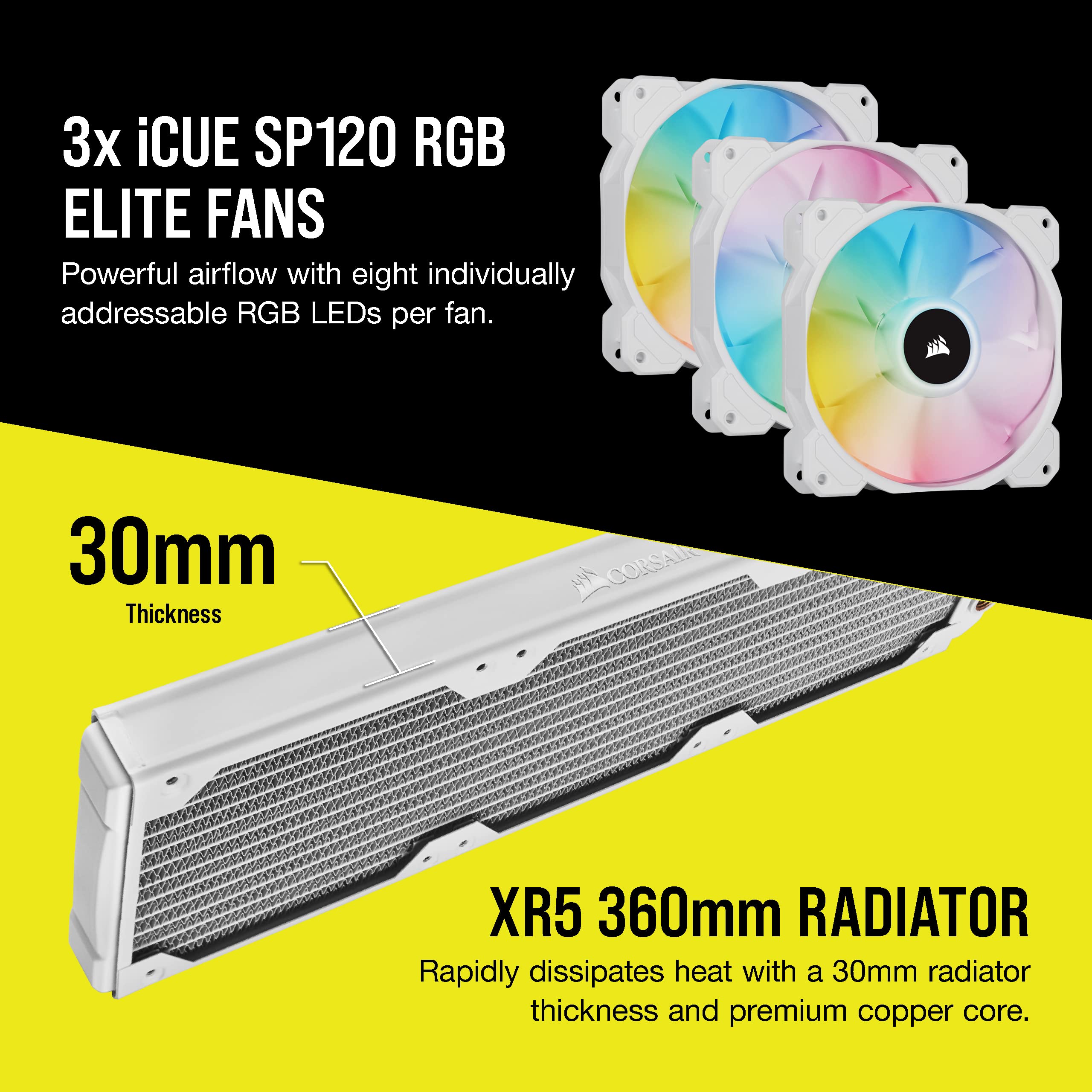 Amazon | Corsair iCUE Hydro Xシリーズ ハードライン水冷キット