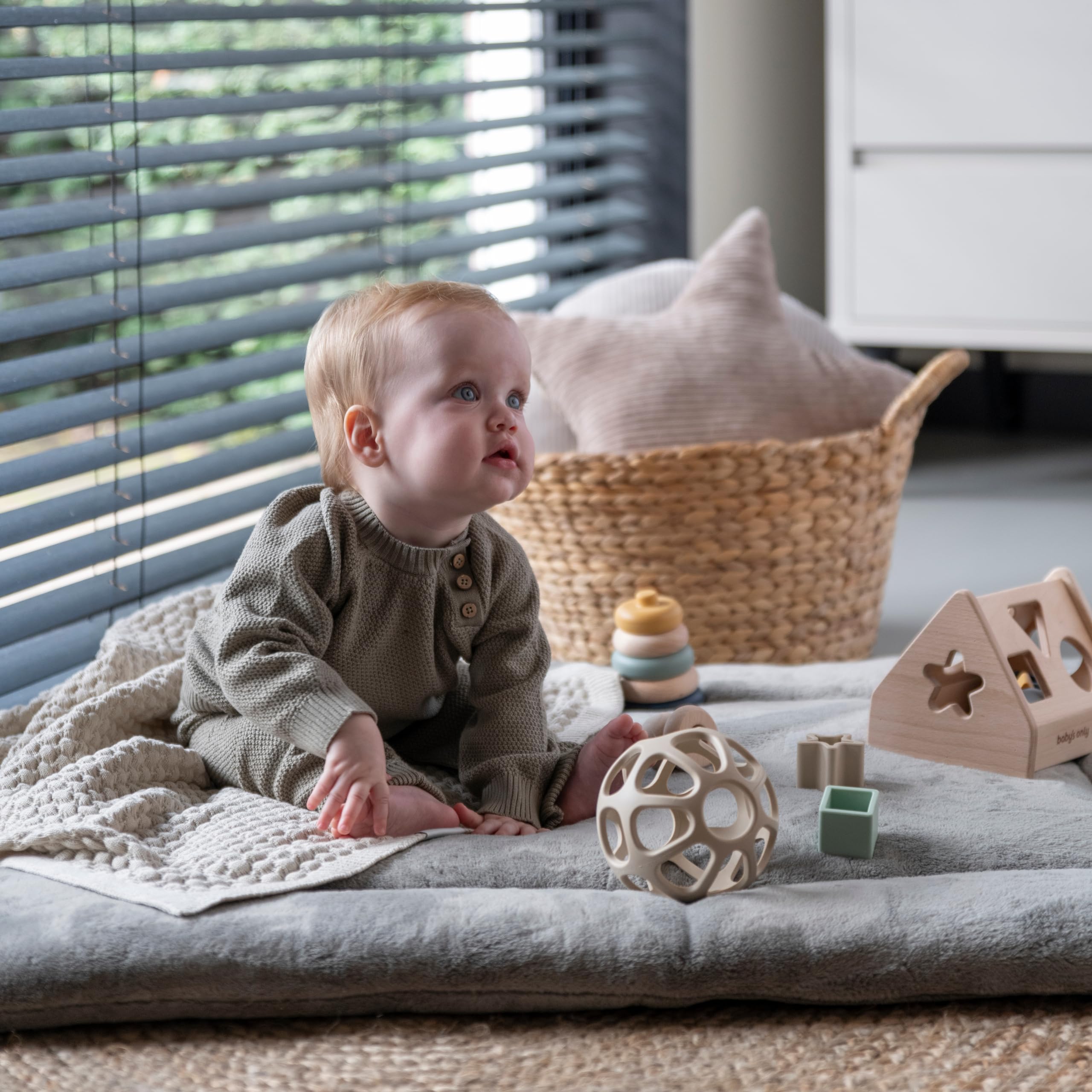 Baby's Only - Tapis de Parc Cozy - Urban Green - 75x95 cm