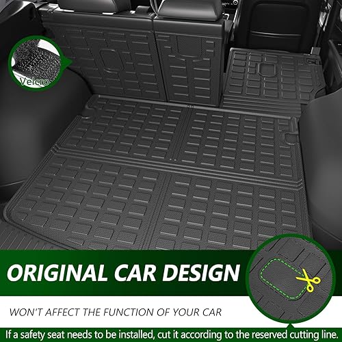 Miniatura 2 de Tapete de respaldo compatible con Mazda CX-5 TPE 2023 2024 2024 repuesto para accesorios Mazda CX-5 2023 2024 (compatible con 23-24 CX5, alfombrilla