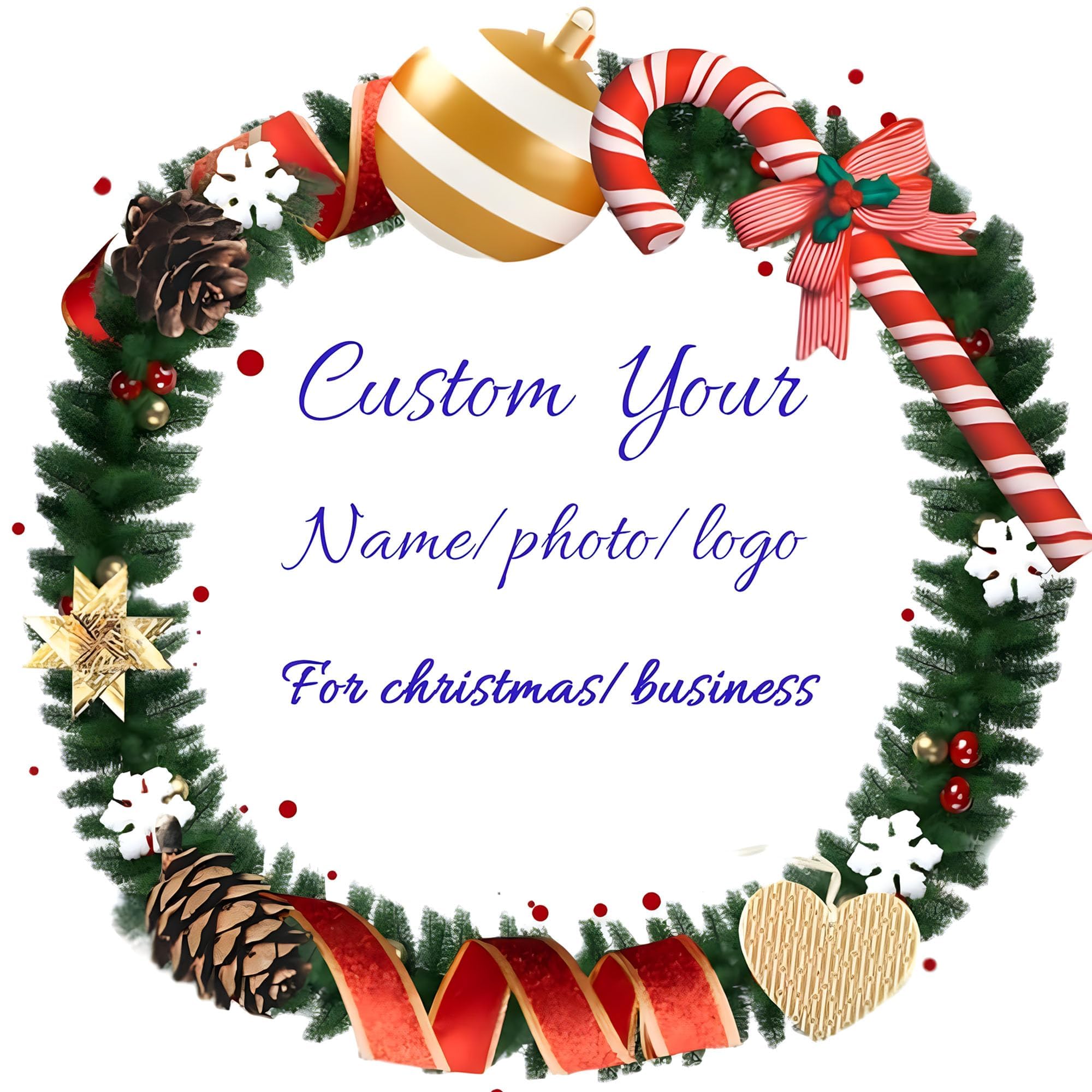 Personalized Custom Stickers Labels for Wedding Favors Birthday, Business Logo Customized Sticker.Waterproof, Fade & Heat Resistant and Cold Resistant