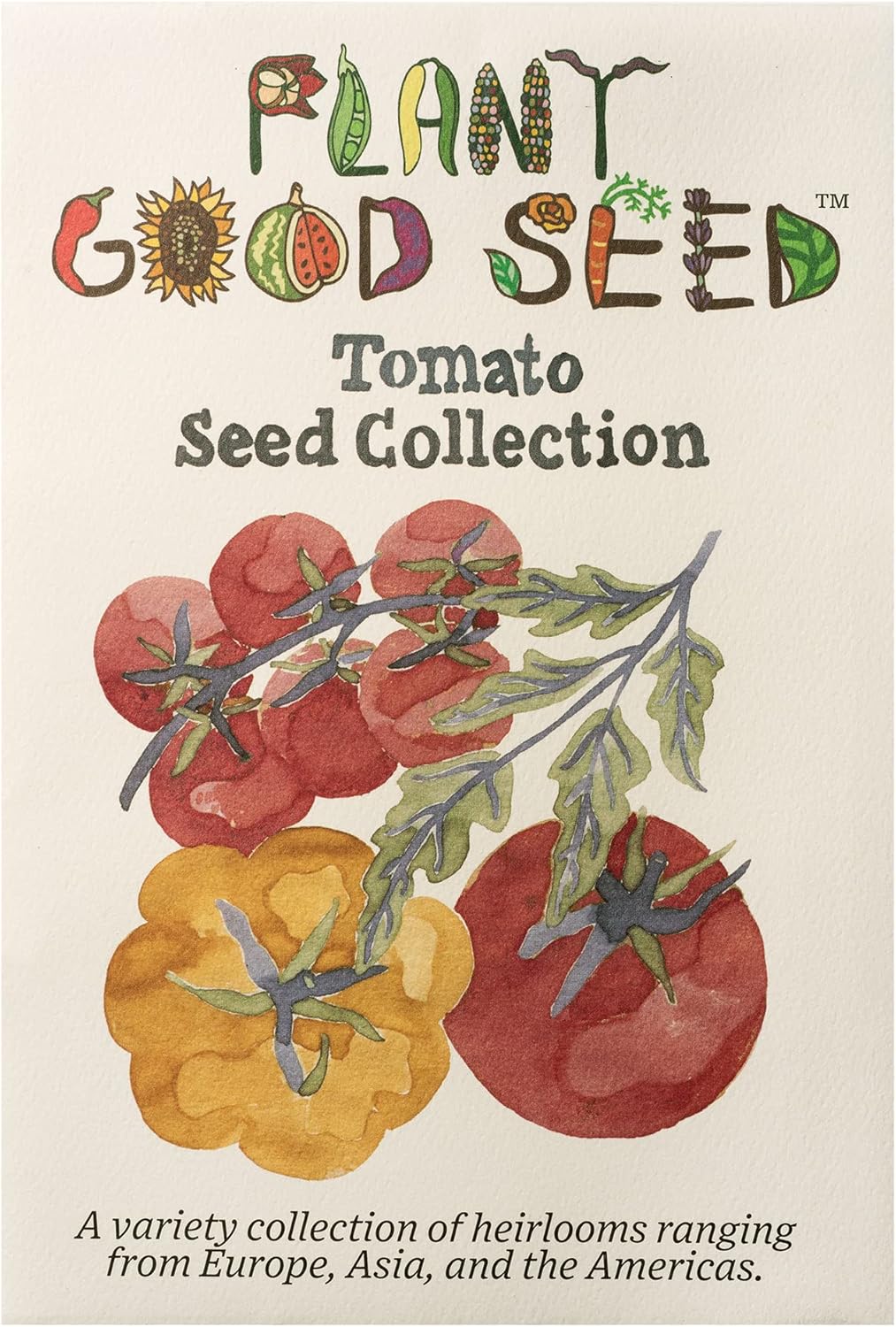 Plant Good Seed Organic Tomato Seed Collection 7 Packets