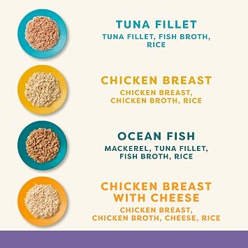 Applaws 100% Natural Adult Wet Cat Food, 12x70g Tins, Multipack Fish and Chicken Mixed Selection in Broth 70g Can