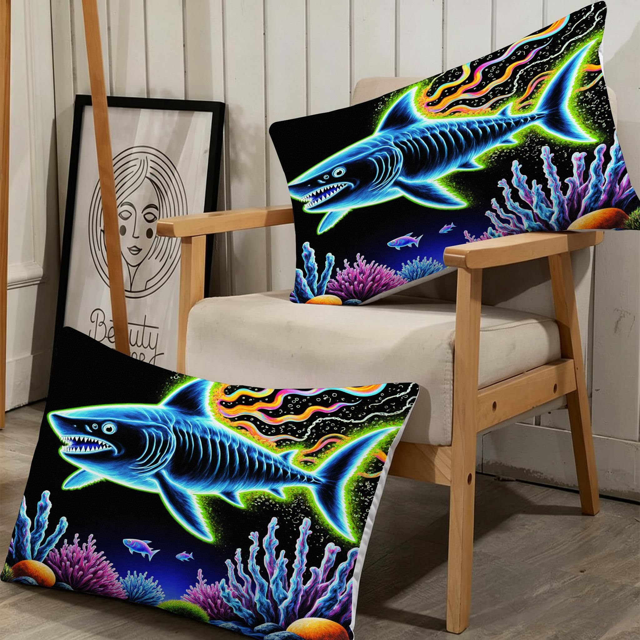 Funda Nórdica Cama 180, 240x260 cm Tiburón Azul, AQ2304
