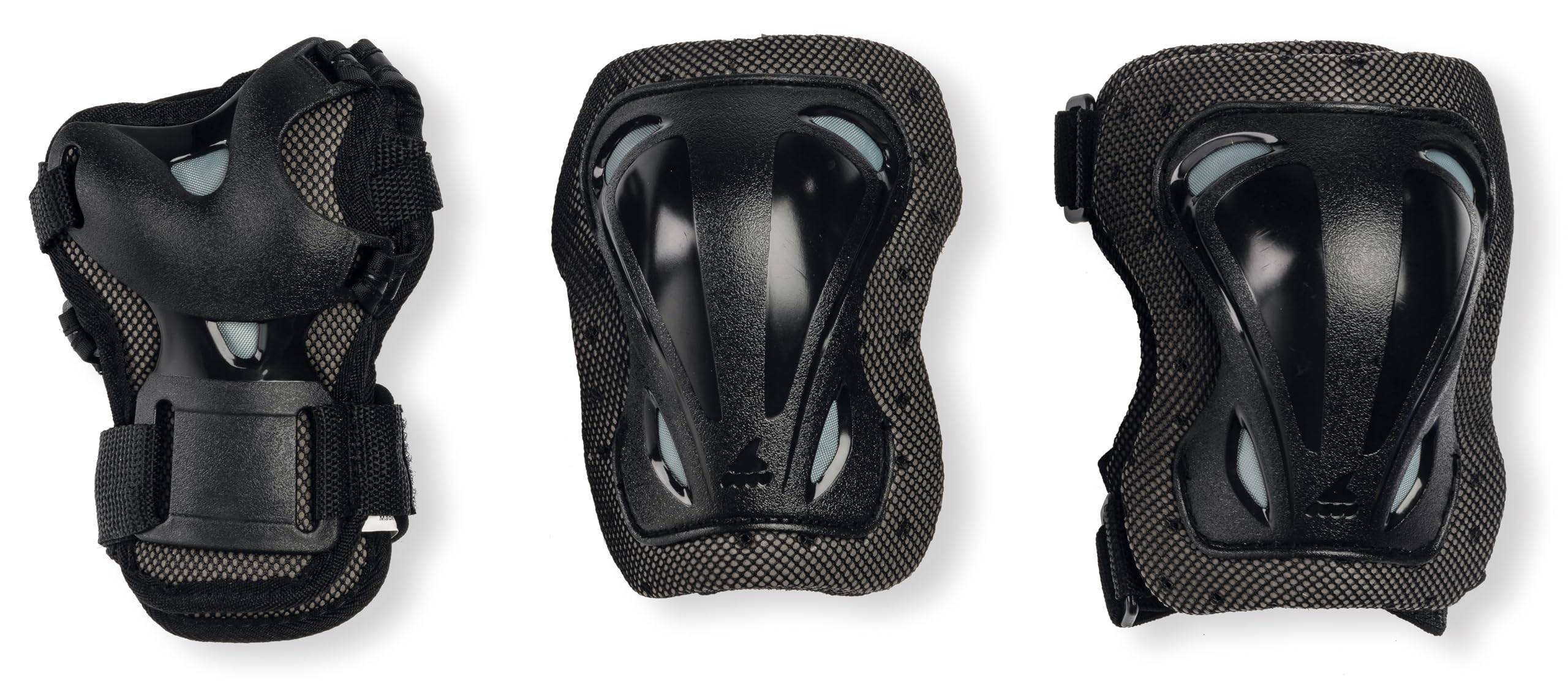 Rollerblade Skate Gear Junior 3 Pack, Set di Protezioni per Pattini in Linea, Bambini Unisex